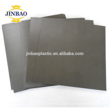 JINBAO 6mm folha de pvc preto e branco espuma placa de espuma de pvc